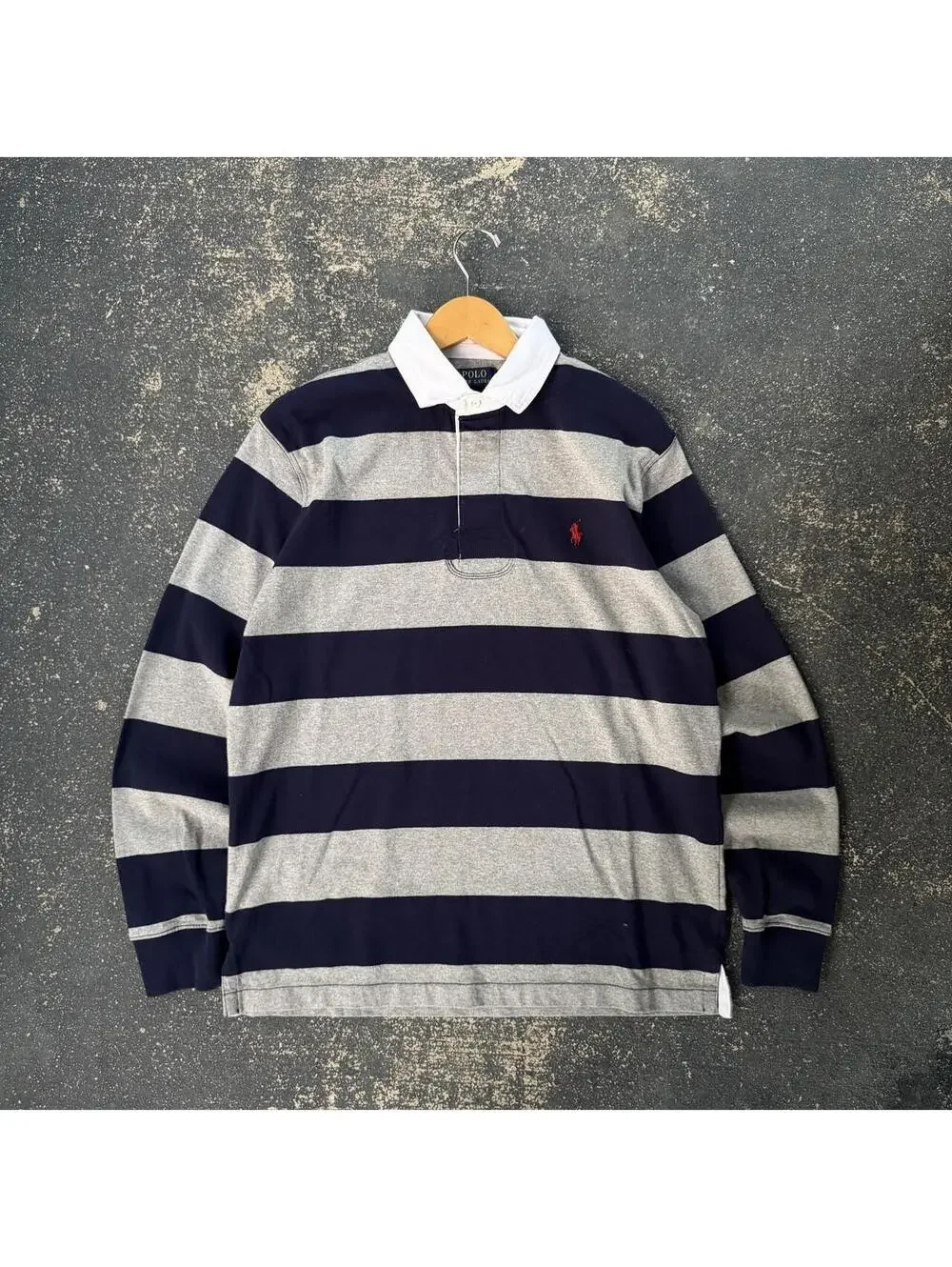 Polo Ralph Lauren Striped Rugby Long Sleeve Shirt